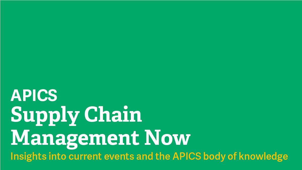 APICS-Supply-Chain-Management-Now