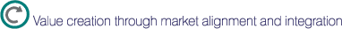 Value Creation Through Market Alignment and Integration